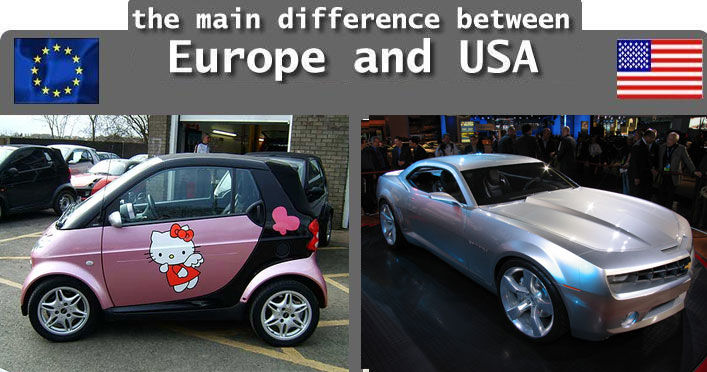 Основные отличия авто из США и Европы - Колумб Трейд