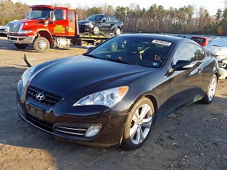 HYUNDAI GENESIS COUPE 3.8L 2012