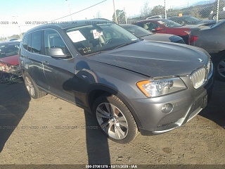BMW X3 XDRIVE35I 2011