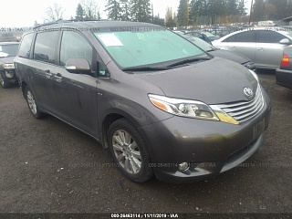   TOYOTA SIENNA XLE/LIMITED, 2016