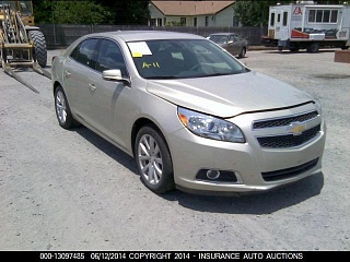 CHEVROLET MALIBU 2LT 2013