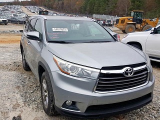 TOYOTA HIGHLANDER XLE 2015