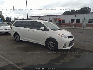 TOYOTA SIENNA XLE/LIMITED, 2018
