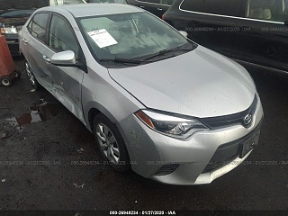 TOYOTA COROLLA 2015