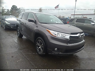   TOYOTA HIGHLANDER, 2016