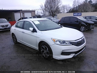 HONDA ACCORD LX, 2016