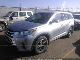   TOYOTA HIGHLANDER, 2018